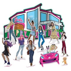 BARBIE Dream Together TABLE DECORATING KIT (1) Birthday Music Decoration Party