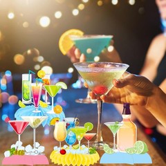 Cocktail Theme Honeycomb Centerpieces Margarita Birthday Party Decorations…
