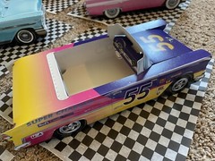 Kid Stuff Cardboard Classic Cruisers Mixed Lot of 9 Chevy & Ford Car Party Decor