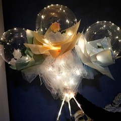 60 Pcs Bobo Balloons, 6 Different Size Clear Balloon for Stuffing Transparent…