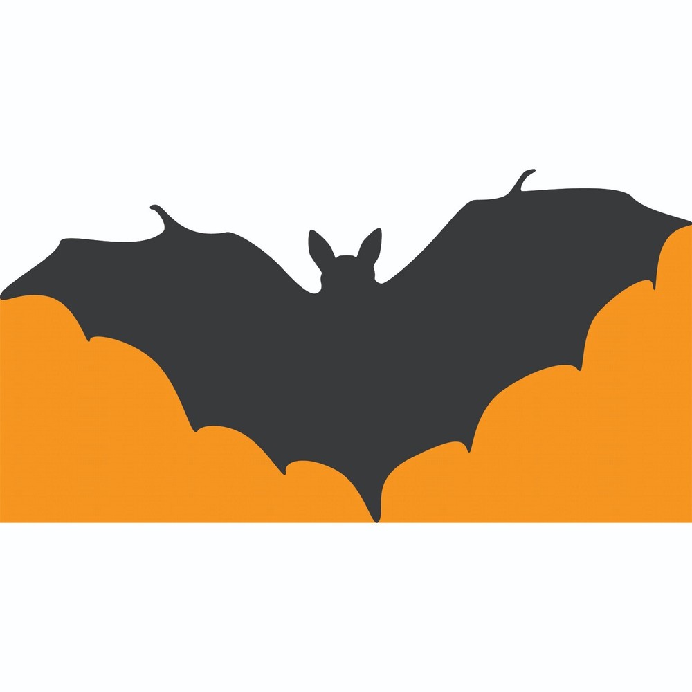 SP13365 23in Spooky Bat Silhouette Cardboard Cutout Standee Standup