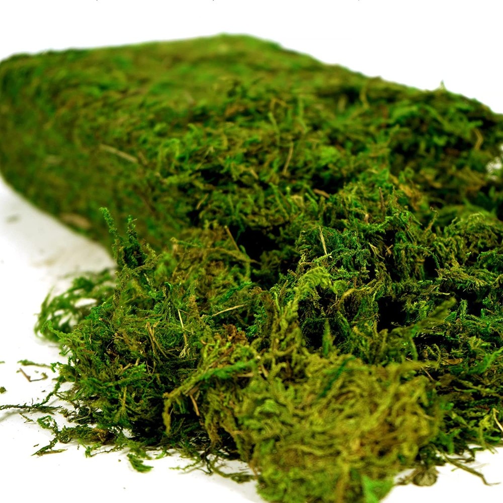 USMOLA Artificial Moss, 16OZ Fake Moss for Crafts Table Centerpieces Fairy Garde