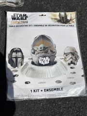 Set of 2 Star Wars Mandalorian Table Decorating Kits – Baby Yoda – See Pics