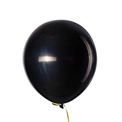 12 inch Orange and Black Balloons,Orange and Black Confetti Balloons for