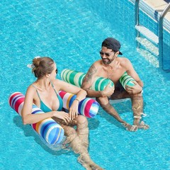 2 Pack XL Inflatable Pool Hammocks for Adults – Multi-Purpose Floaties