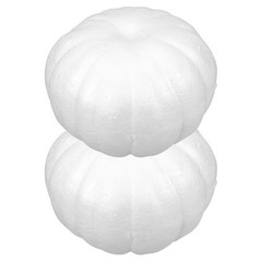 2 Pcs Halloween Party Decorations Crafts Fall Pumpkin Fake Pumkins