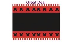 Mickey Mouse Party Table Cloth Table Cover – 54″ X 84″ – Printed All Over New!