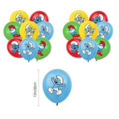 Forest Elf Theme Birthday Party Supplies Set,Include Banner Balloon Cake Toppers