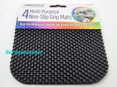 Placemat Non Slip Lineer Coaster Multipurpose Grip Mat Coffee Table 14x14cm