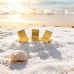 Fake Gold Coins – 100 Pieces Tiny Golden Coin for Crafts, Party Favors,Photog…