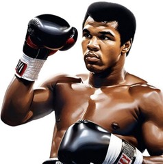 Muhammad Ali Inspired Fan Art