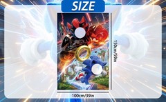 Sonic The Hedgehog Party Supplies Birthday Decor Backdrop Topper Photo Backdrop