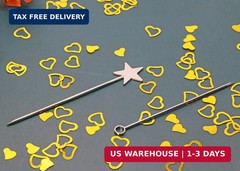 ONLYKXY 1200Pcs Love Heart Shaped Confetti, Table Wedding Decoration, Glitter Co