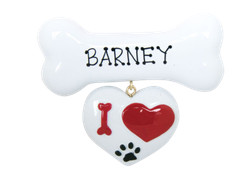 Personalised Christmas Ornaments/Decoration – Dog & Cat