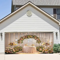 5x3FT/5x7FT Mr & Mrs Backdrop Wedding Celebrations Party Background Props Decor