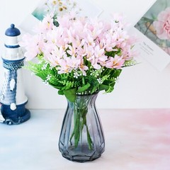 US 4pcs 20 Head Simulation Lily Flower Real Touch Fake Atmosphere Decor Outdoor