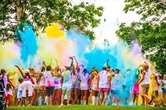 Color Blaze – 5lbs Blue Colored Powder – Holi Fun Run Color War Festival Party