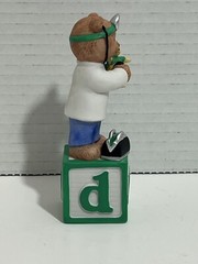 Bronson Collectibles Letter «D» Dennis the Doctor Alpha Block Bear Figurine 5pcs