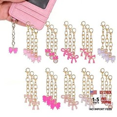 30pcs Bows Keychains Party Favors Cute Bowknot Keys Chains Bows Birthday Party