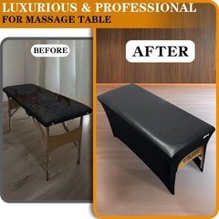 WUSOUPU Wipeable Lash Bed Cover Massage Table Cover Waterproof and Reusable Wax