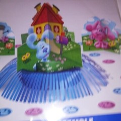 Blue’s Clues Party Set Nickelodeon Tablecloth Table Decoration Kit 3 Piece Cente