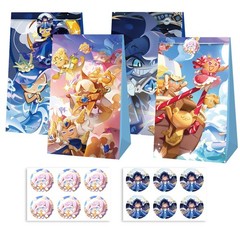 Cookie Run Candy Bags 12PCS Party Favor Gift Bags Birthday Party Decorations