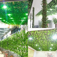 YAHUAA 12 Pack 86Ft Artificial Ivy Garland Fake Plants, Leaves Green