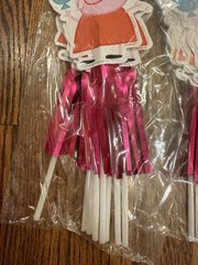 2 NEW packs PEPPA PIG birthday party wands 8 ct each party favors