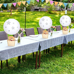 12 Sets Baby Shower Hot Air Balloon Table Centerpieces for DIY Hot Air Balloon P