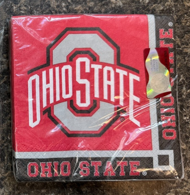 Ohio State Beverage Napkins Pack of 20