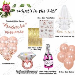 Bachelorette Party Decorations Kit / Bridal Shower Supplies / Photo Backdrop