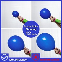 85-Piece Royal Blue Balloon Arch Kit for Memorable Baby Showers & Graduations
