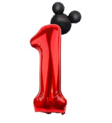 Mickey Mouse Party Decorations 14 Pcs Bags Stickers Balloons 3+