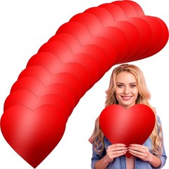 Large Red Heart Paper Cutouts Valentines Bulletin Board Craft Decor 12 In 100