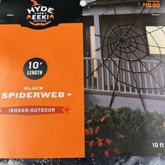 Spider Web Halloween Set 176 Pieces Snakes Centipedes Spiders Haunted Decor New