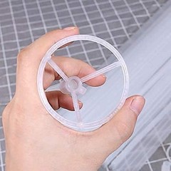 Large Balloon Sticks with Big Cups, 35 Sets Thickened 17inch Long Clear Bobo …