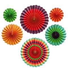 Tissue Paper Flower Hanging Fan Wedding Birthday Garland Party Decor Shower
