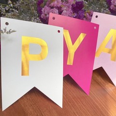 Luxury Pink Birthday Banner & Balloons – Perfect for Girls and Women Parties