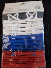 American Independence Red White Blue Star Party Funglasses Eyewear 12pc One Size