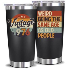 Personalized 50th Birthday Tumbler – 20oz Stainless Steel