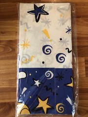 Disney’s Mickey Mouse Paper Table Cover Hallmark. Stuff For Kids. 54”x89 1/4”.