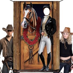 Multi-Purpose Horse Racing Photography Banner – Derby Party Essentials 6 x 4 ft