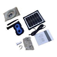 Solar Pond Aerator with Adjustable Output Timer and 18H/36H For Battery Life