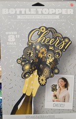 American Greetings Pop-Up Bottle Topper, Cheers