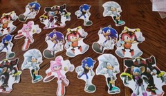 Sonic The Hedgehog Birthday Party Decorations Supplies Cake Toppers