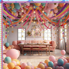 300 Sheets Colorful Paper Chains Strips and 492 Ft Crepe Paper Streamers, 52.8Ft