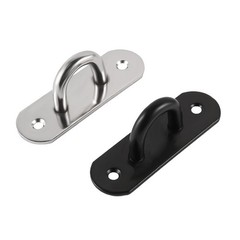 Mounting Bracket Elliptical Hook Indoor Outdoor Use Compact Low-profile