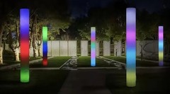 6ft LED Light Columns – Remote Controlled, Multi-Color, Event & Party Decor