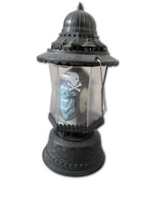 Halloween Skull Lantern Light Up Not Working Hanging Grey Spooky Prop