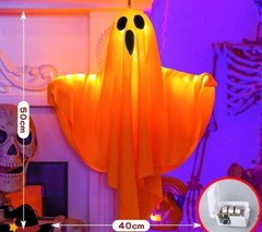 Halloween Glowing Ghost Light Outdoor Decor Garden Prop Party Home Hanging Decor